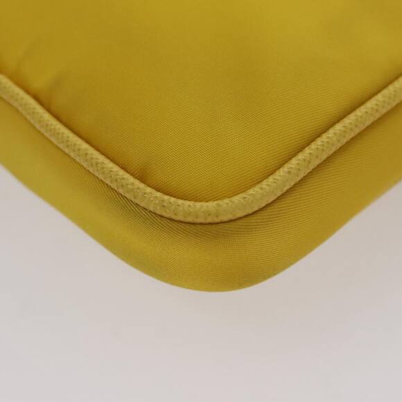 PRADA Shoulder Bag Nylon Yellow - Picture 11 of 16